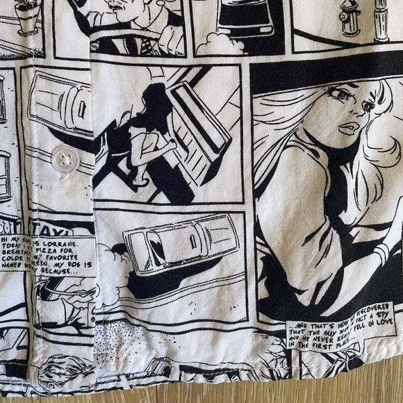 Twik par Simons Comic Strip Print Shirt - Picture 2 of 4